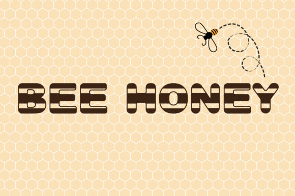 Bee Honey: A Bold Display Font for Web Designers
