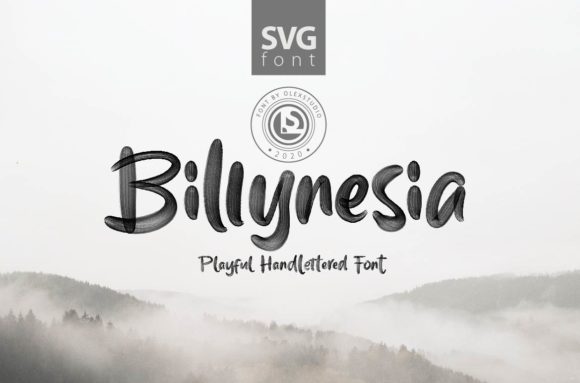 Billynesia: A Bold Choice for Editorial Design