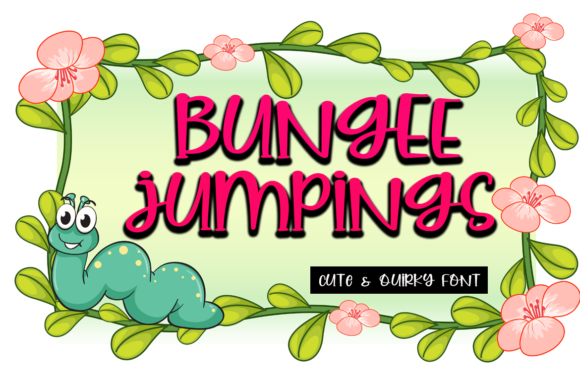 Bungee Jumpings: A Joyful Display Font for Editorial Design