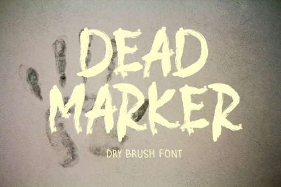 Dead Marker: A Font That Elevates Your Brand’s Visual Story