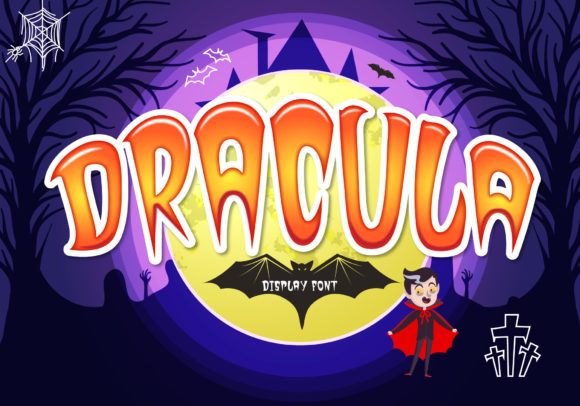 Dracula: A Bold Display Font for Editorial Design and Creative Branding
