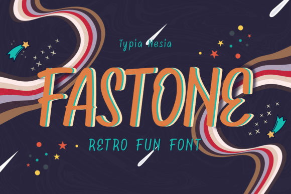 Fastone: A Joyful Font for Creative Branding Projects