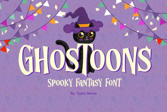 Ghostoons: A Spooky Display Font That Elevates Brand Identity