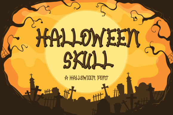 Halloween Skull: A Display Font That Elevates Brand Identity