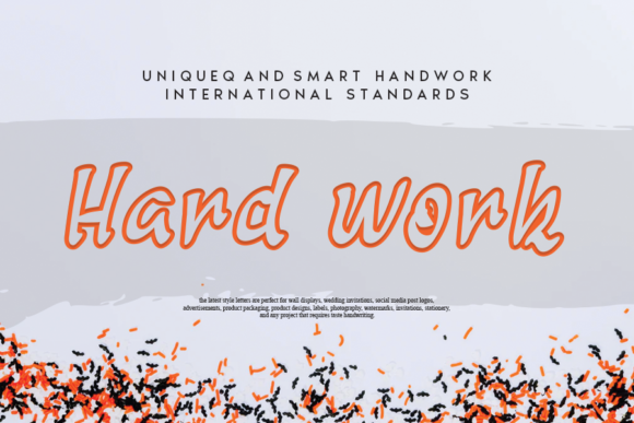 Hard Work: A Font That Elevates Your Brand