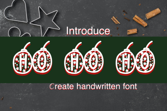 Ho Ho Ho: A Festive Display Font for Holiday Branding