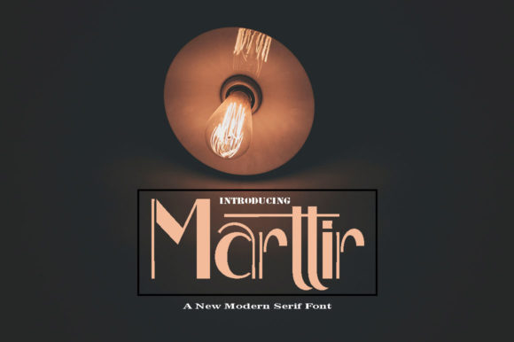Marttir: A Display Font That Elevates Branding with Elegance