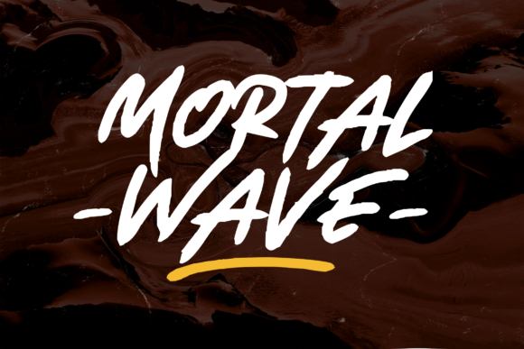 Mortal Wave: The Display Font That Elevates Your Brand