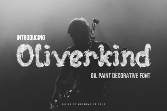 Oliverkind: A Bold Display Font for Editorial Design and Branding