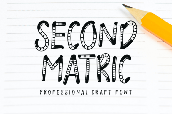 Second Matric: The Display Font That Elevates Brand Storytelling