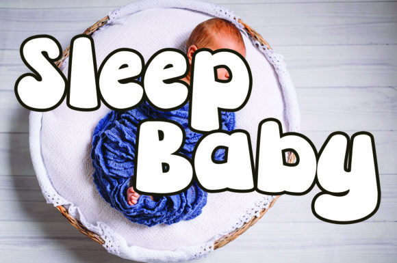 Sleep Baby: A Display Font for Editorial Elegance