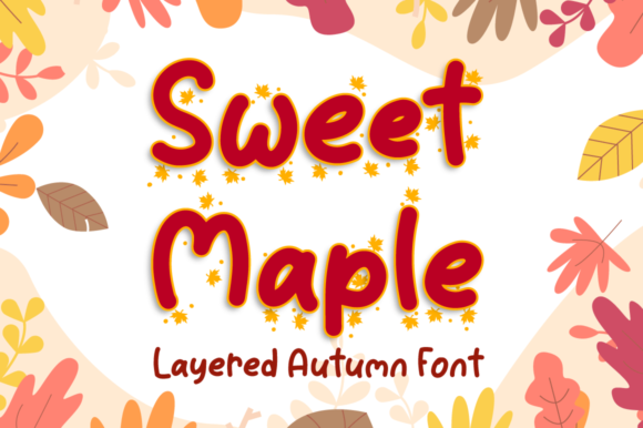 Sweet Maple: A Joyful Display Font for Creative Makers