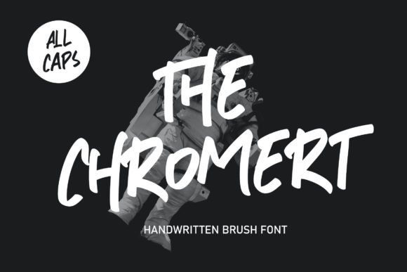 The Chromert: A Bold Display Font for Creative Branding