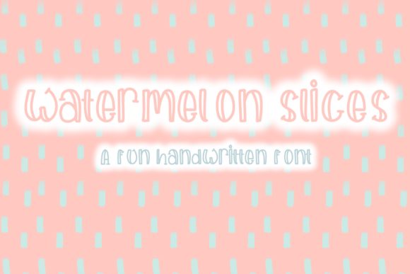 Watermelon Slices: A Font That Brings Personality to Your Digital Brand